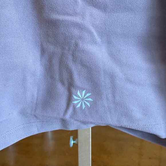 Athleta Cinch Longline Bra Floral Mauve Lavender M - Picture 5 of 8